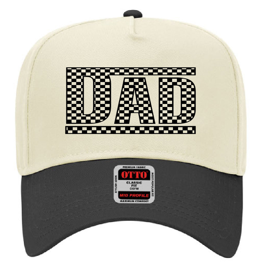 Checkered Dad Hat
