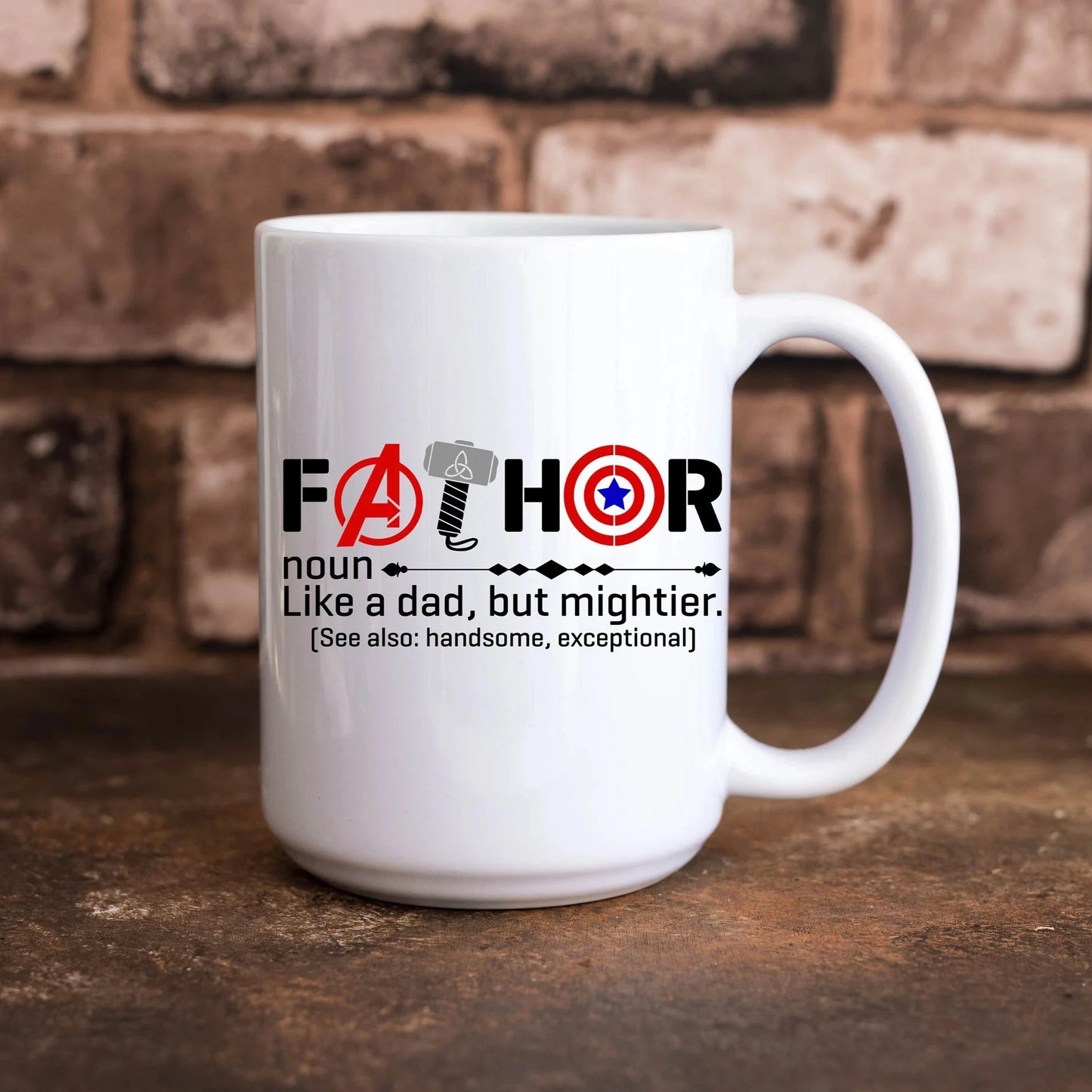 Superhero Dad Mug
