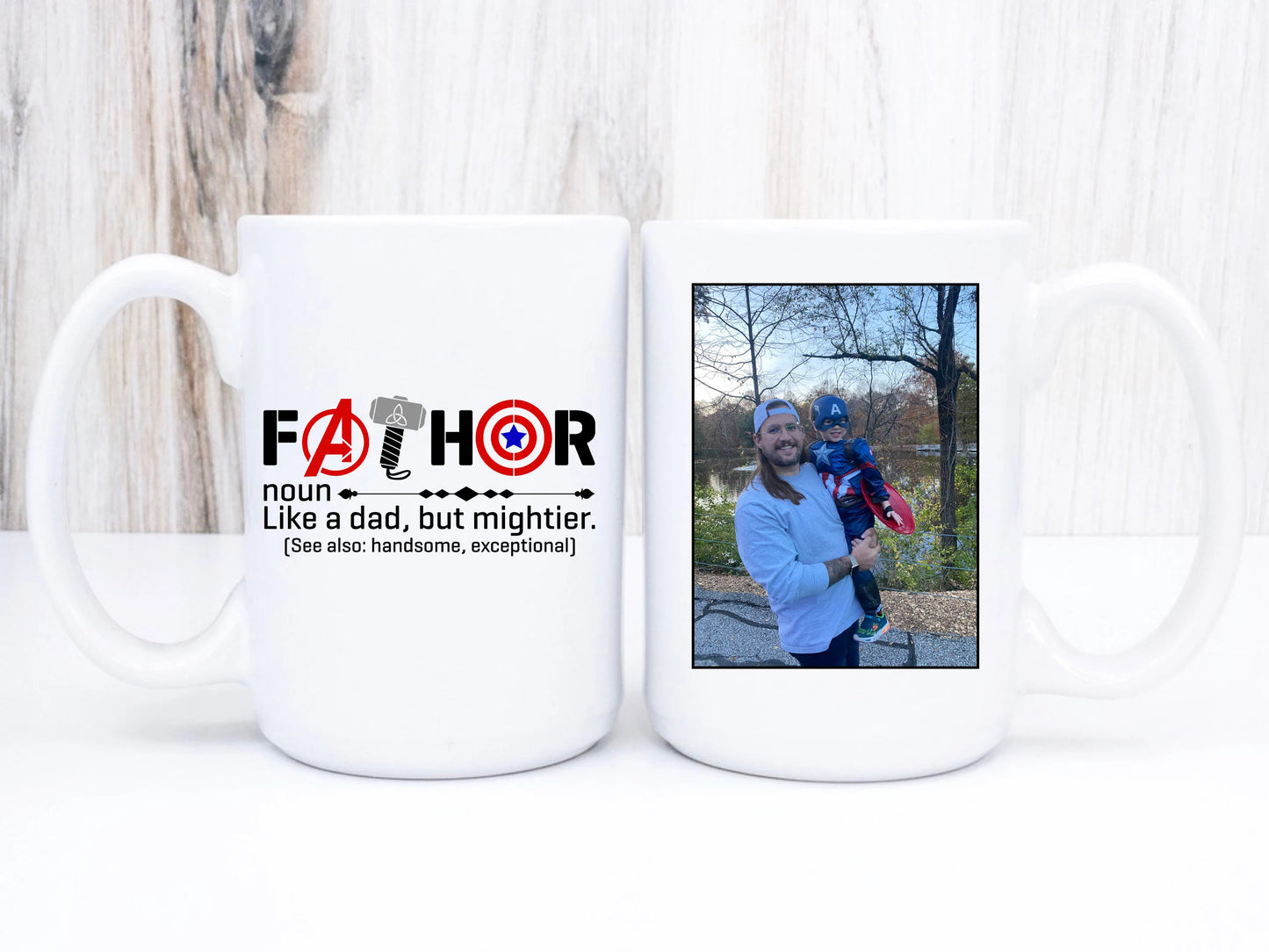 Superhero Dad Mug