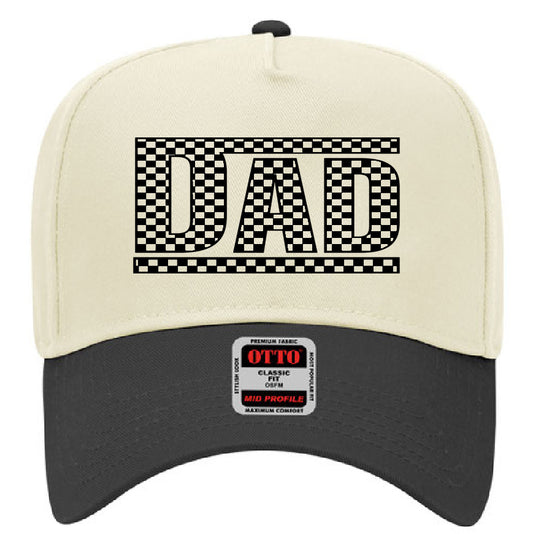 Checkered Dad Hat