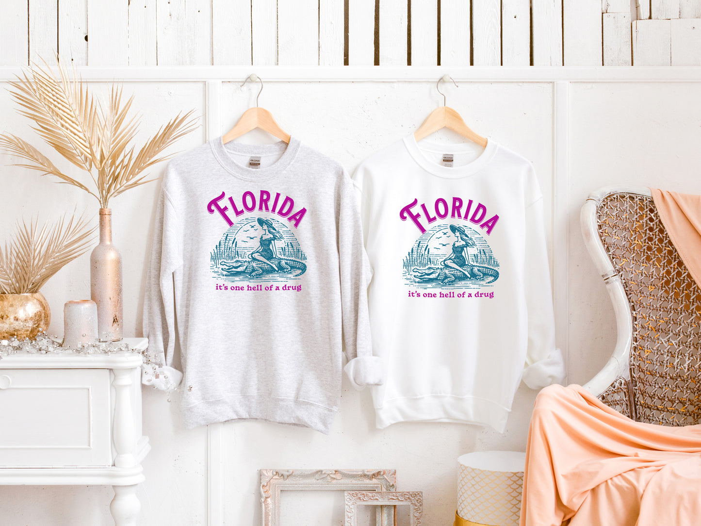 Florida Hell of a Drug Crewneck