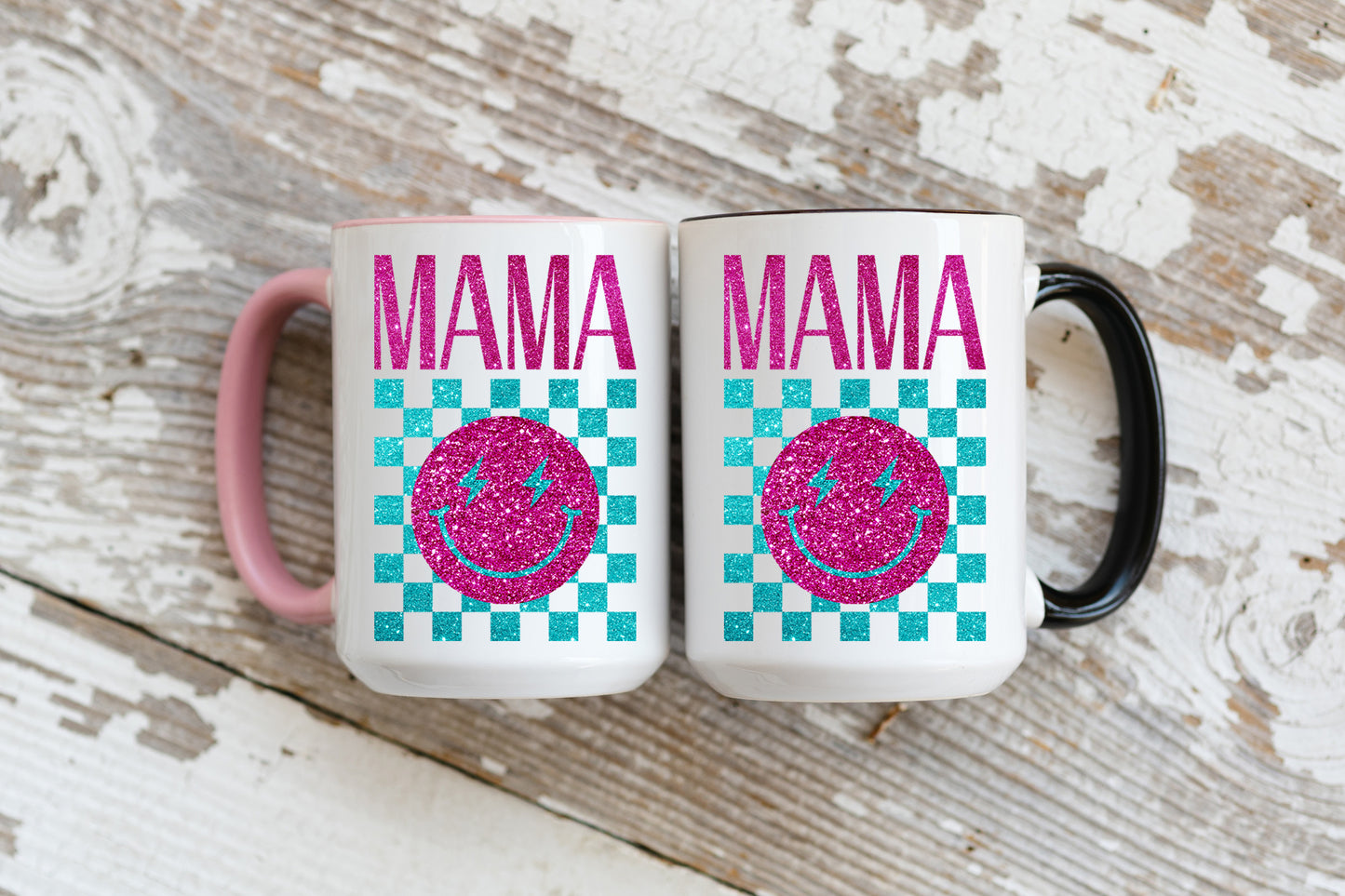 Glitter MAMA Smile Mug