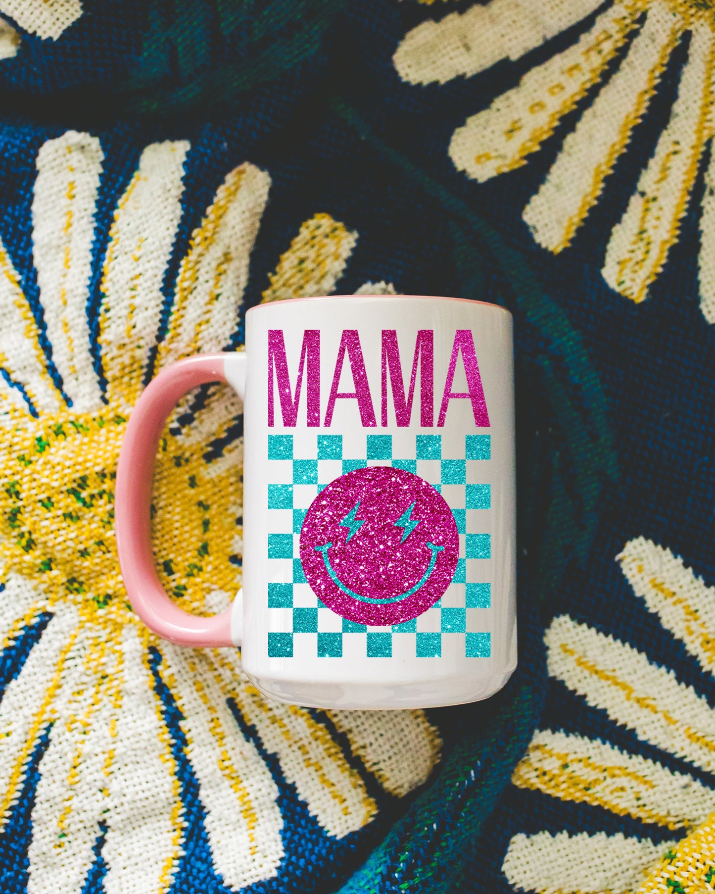 Glitter MAMA Smile Mug