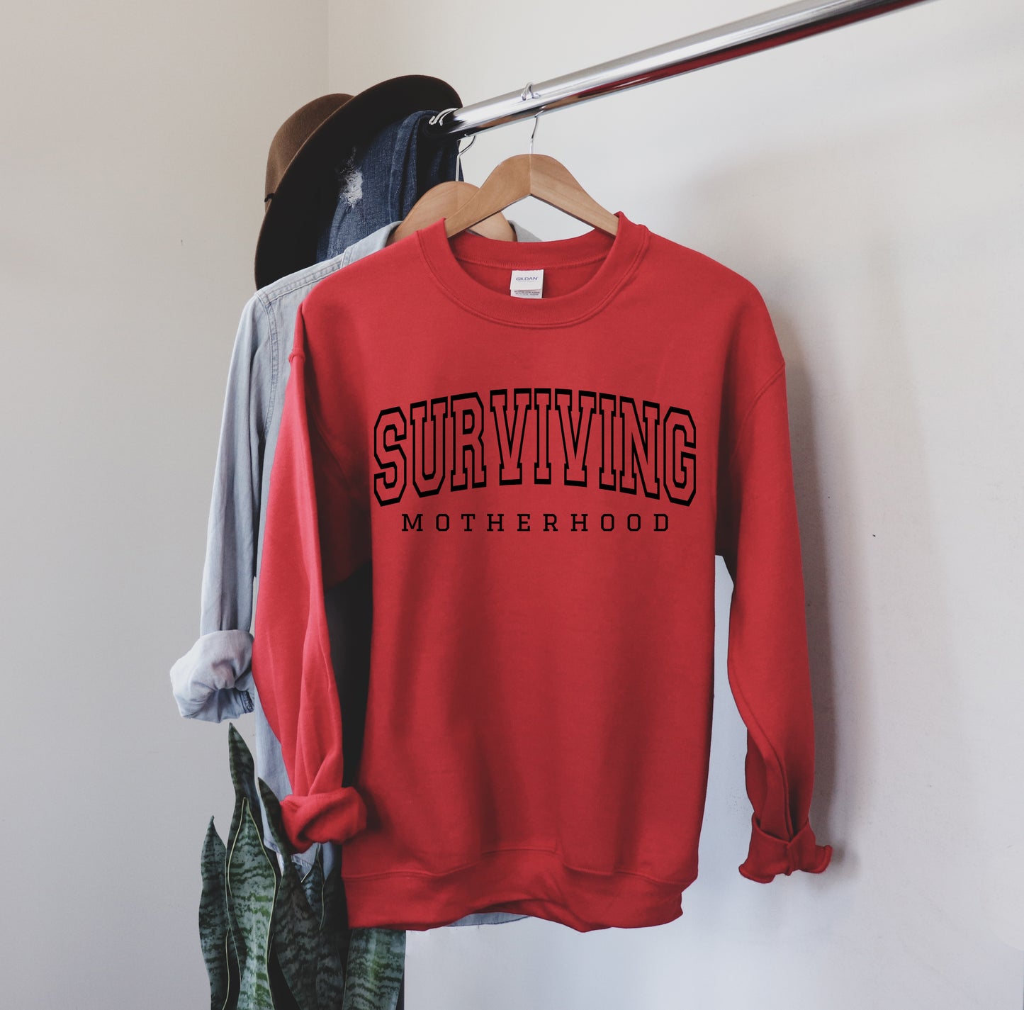 Surviving Motherhood Crewneck