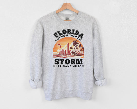 Stronger than the Storm Crewneck