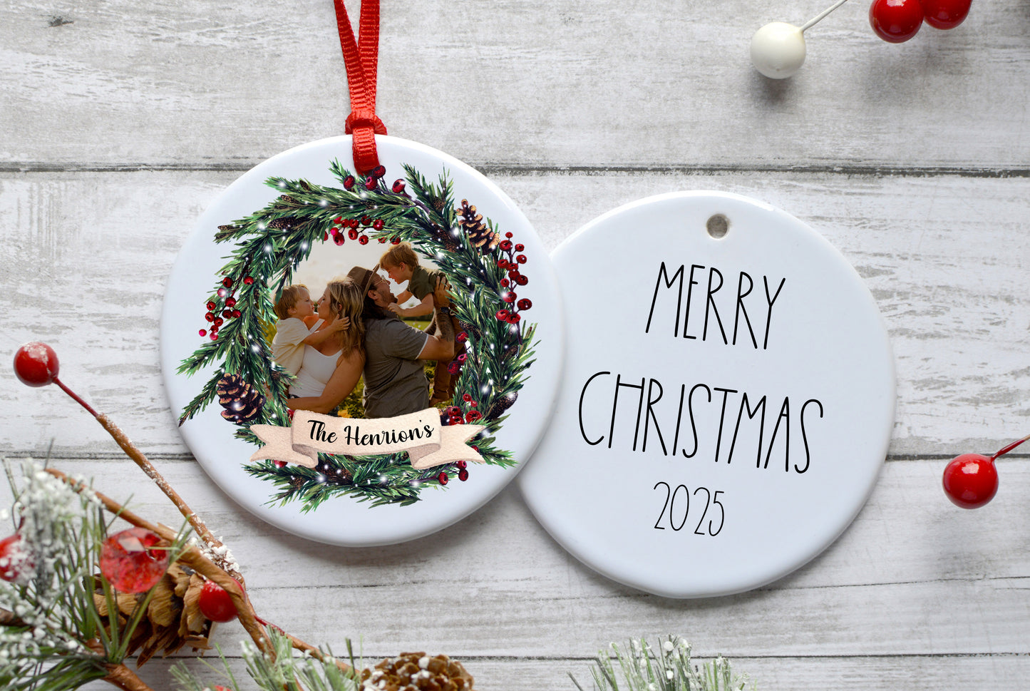 Custom Family Ornament