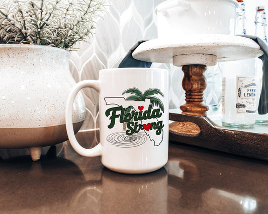 Florida Strong Heart Mug