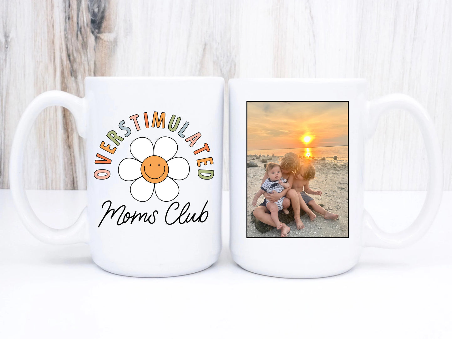 Over Stimulated Moms Club Mug