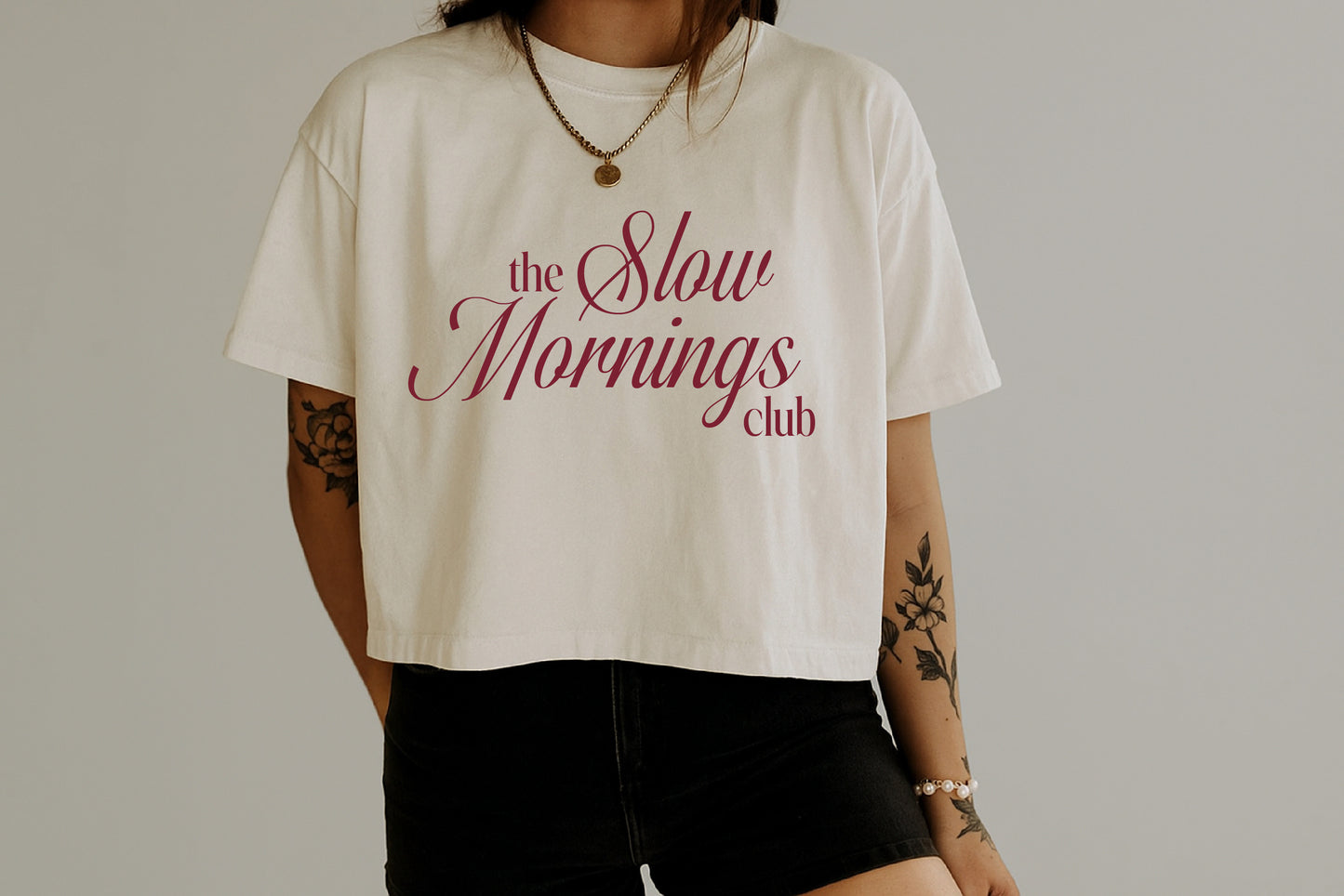 Slow Morning Club Tee